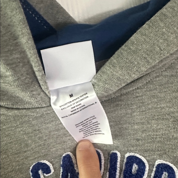 NWOT Hoodie Royal Caribbean - Picture 2 of 3